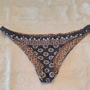 Floral Print Bikini Bottom